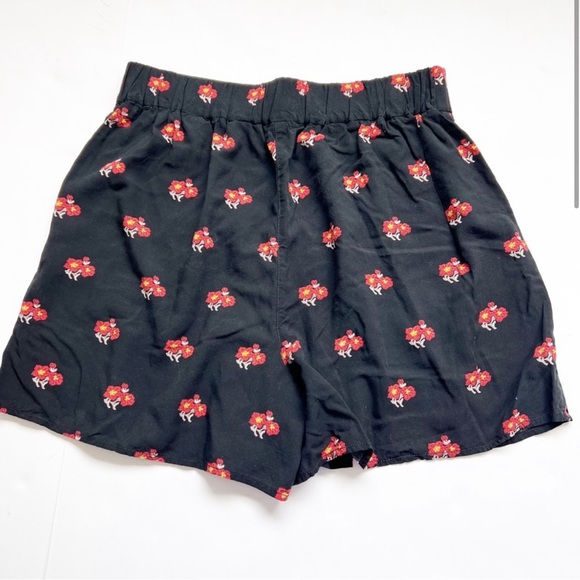 Maeve Anthropologie Skort Shorts Pleated Front Floral - Picture 2 of 5